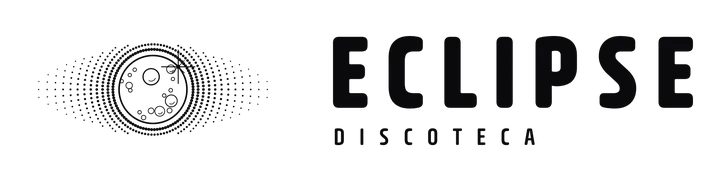 Logo Eclipse, horizontal, una tinta negra