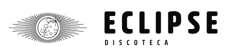 Logo Eclipse, horizontal, una tinta negra
