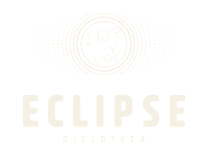 Logo Eclipse, vertical, una tinta crema