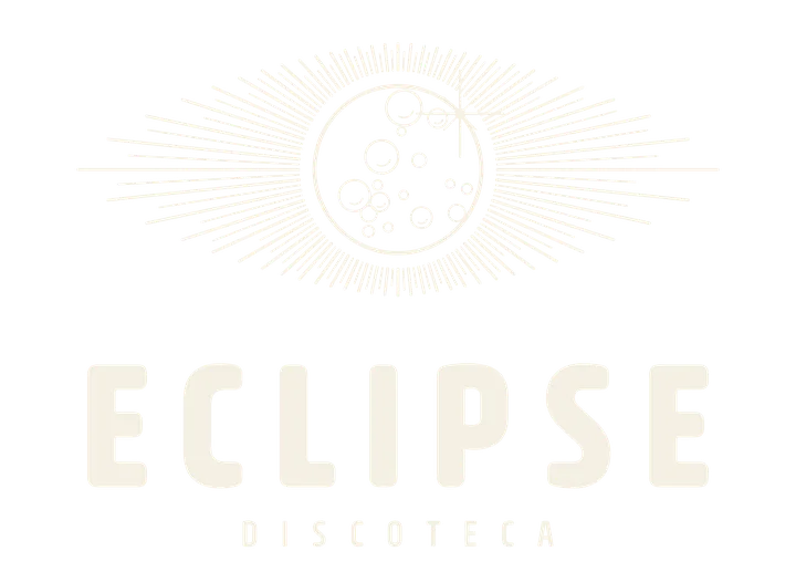 Logo Eclipse, vertical, una tinta crema