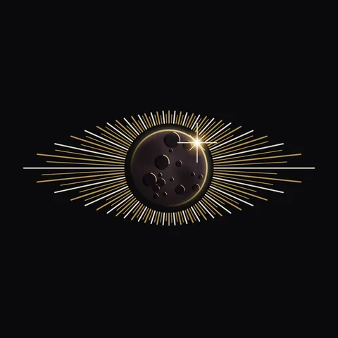 Ojo sobre negro